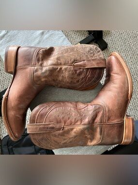 Tecovas The Doc Goat Leather Western Cowboy Boots